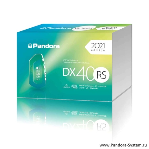 Pandora  DX 40RS 2Can+Lin сигнализация 1 брелок автозапуск двусторонняя связь  гарантия 1 год фото 2