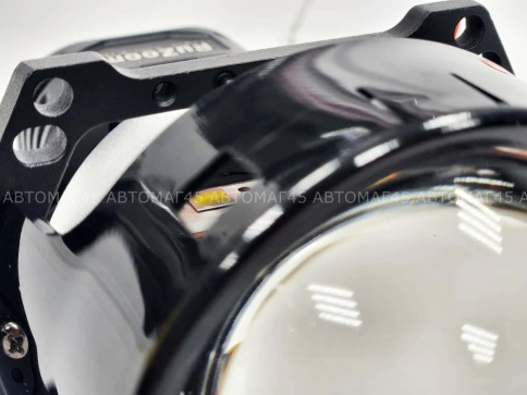 Ruzoom AS001 2024  светодиодные Би-Led линзы 3.0" 12V 60-65W 6000K 4400Lm 2 чипа гарантия 12 месяцев фото 4