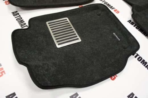 Euromat  коврики в салон 3D ворс Toyota Camry  V40 06-11г V50 V55 11-18г комплект серый    фото 4
