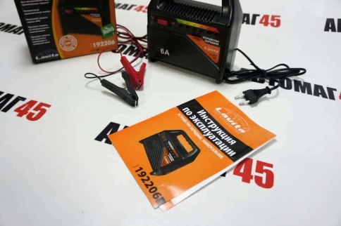 Lavita зарядное устройство для АКБ 6А до 90а/ч 6/12В Автомат С защитой от замыкания гарантия 6мес   фото 2