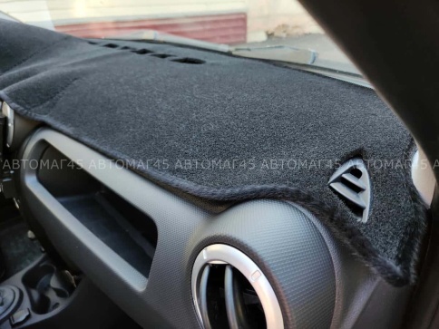 Накидка на панель Largus Ларгус 12-19г Logan Логан до 13г Sandero Stepway Степвей до 15г карпет фото 10