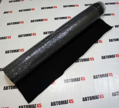 Карпет  акустический самоклеющийся 1м х 1,5м черный    фото 1