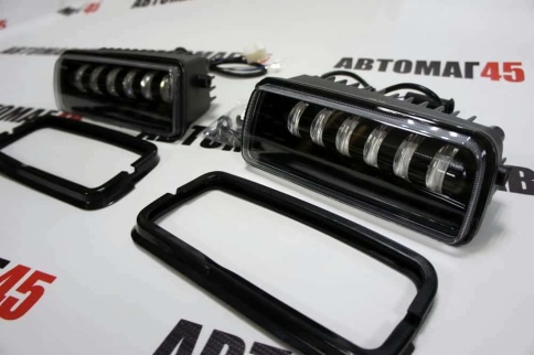 SALMAN  надфарники Нива урбан бронто легенд 40W 4800LM 2шт гарантия 6 мес    фото 7