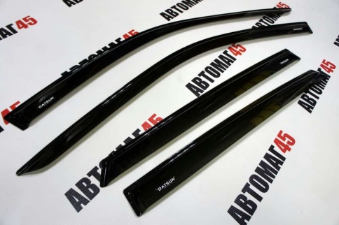 VAD  дефлекторы окон Datsun On-do Mi-do Датсун Он-До Ми-До седан хэтчбэк комплект 4шт    фото 5