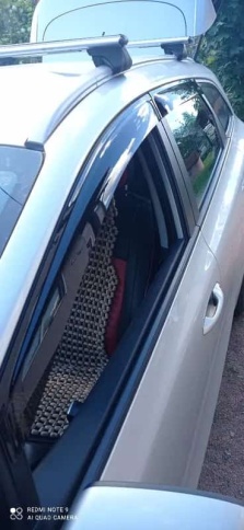 ANVair  дефлекторы окон KIA Ceed 2 (JD) Киа Сид 2 JD хэтчбек 2012-2018г комплект 4шт    фото 2