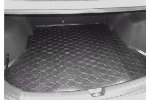 Rival  коврик в багажник полиуретан Hyundai Solaris Солярис седан с 2017г KIA Rio Рио седан с 2017г фото 2