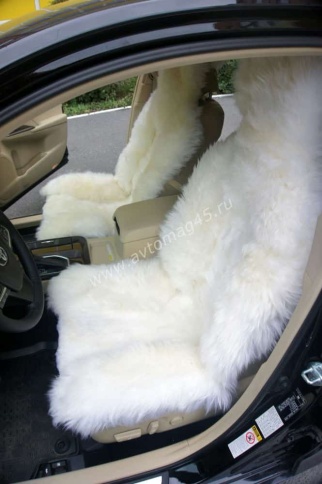 Накидки  комбинированные белый 137x55см 2шт    фото 2