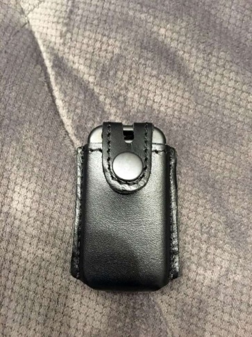 Чехол для метки иммобилайзера автосигнализации STARLINE S96 черная кожа фото 8