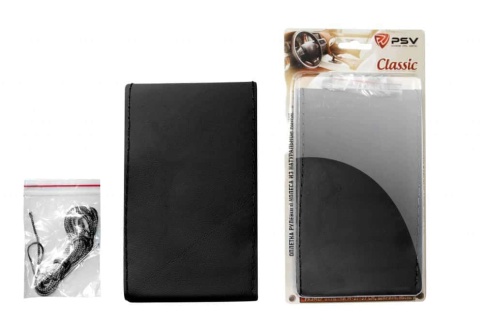 PSV Оплетка руля под шнуровку нат.кожа крупнофактурная черная размер М диаметр 37-39см обхват 10,5см фото 1