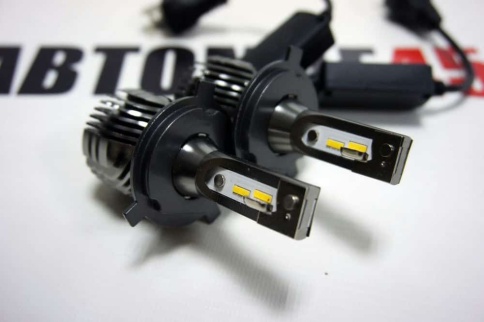 EVO Q5 чип CSP LED 2шт H4 12В 20W 4300К 3000Lm с обманкой гарантия 5мес    фото 4