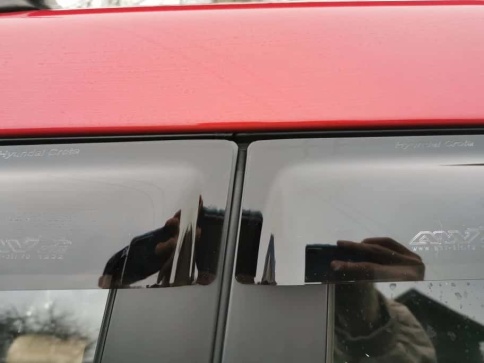 ANVair  дефлекторы окон Hyundai Creta 1 Хендай Крета 1 2015-2020г   комплект 4шт    фото 5