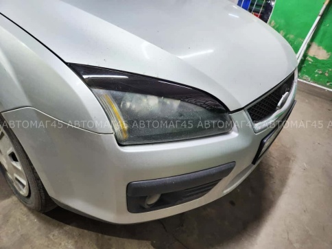 Реснички накладки на фары Ford Focus 2 Форд Фокус 2 2004-2008г 2шт    фото 5