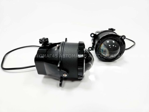 ZMB Фары противотуманные 1 линза  Lada Vesta X-Ray и иномарки LED 50W 6000LM 2шт гарантия 5 мес фото 4