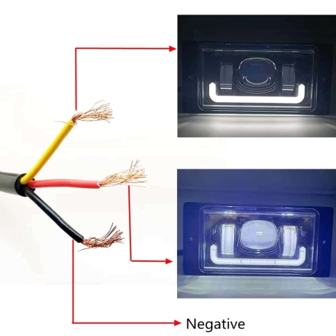 C2R  Фары п/туманные LED 2110 2112 40W 4000LM линза + ходовой огонь гарантия 3 мес фото 8