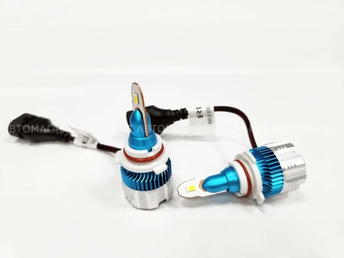 C2R MI2 чип CSP LED 2шт HB4 9006 26В 6500К 2000Lm гарантия 4мес    фото 2