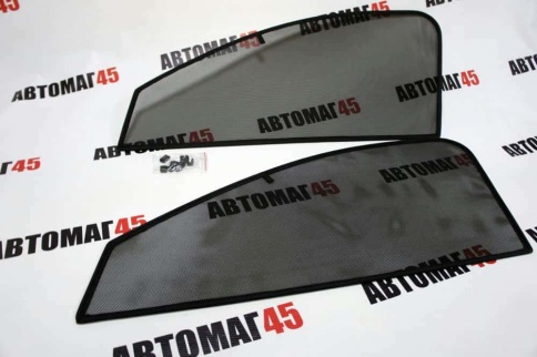 TLT  каркасные шторки на магнитах Volkswagen Polo лифтбэк с 2021г Skoda Rapid передние 2шт станд 10% фото 3