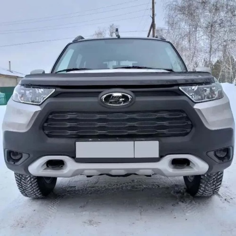 Зимняя заглушка радиатора Niva Travel 2002-2025г Нива Тревел 1шт  фото 4