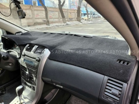 Накидка на панель Toyota Corolla Тойота Королла 2007-2013г кузов 150 карпет  фото 3