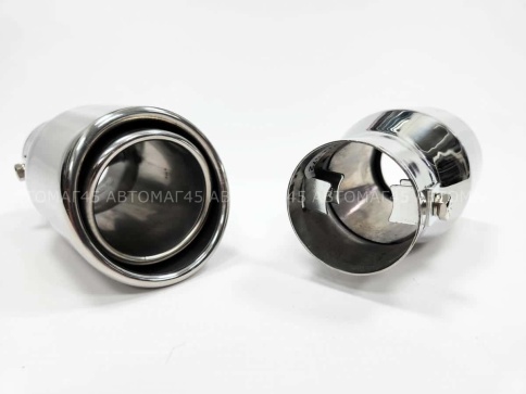 Насадка  на глушитель №672 сталь    фото 3