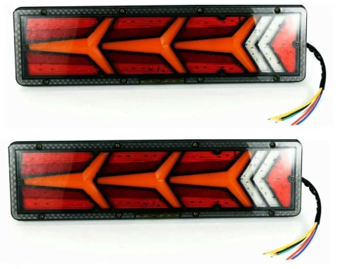 Универсальные задние фары 46х12,5х2см 1800Lm 5W WD-001 12-24V 2шт фото 1