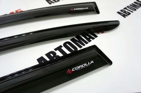 VAD  дефлекторы окон Toyota Corolla Тойота Королла седан 2000-2006г комплект 4шт    фото 4