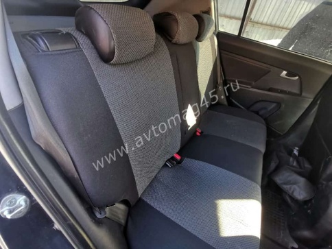 Авточехлы  Kia Sportage Киа Спортаж 2010-2016г Hyundai ix35 9-15г жаккард серый комплект Ижевск   фото 5