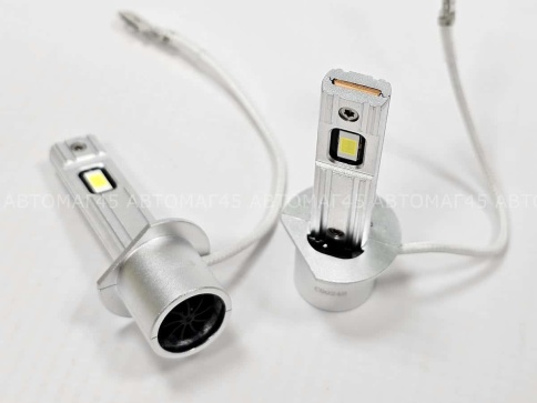 Ruzoom YJ-C7F  светодиодные лампы LED 2шт H1 10-16В 18W 6000K 4000Lm гарантия 6мес    фото 4