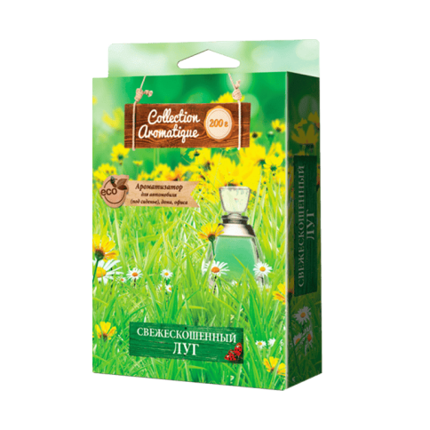 Collection  ароматизатор под сиденье Свежескошенный луг 200г    фото 1
