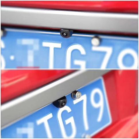 ET1391 Универсальная камера заднего вида HD 728*628 парковочные линии рыбий глаз угол 170 гар 6мес фото 3