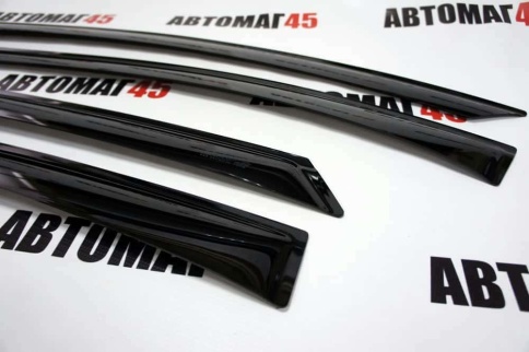 ANVair  дефлекторы окон Ford Focus 3 Форд Фокус 3 седан хэтчбек 2010-2019г комплект 4шт    фото 4