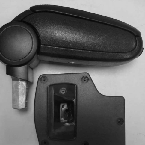 Подлокотник  Kia Rio Киа Рио 2011-2017г штатный вставной в подстаканник фото 2