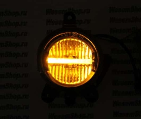 Маяк Фары противотуманнные DRL Лада Приора Priora 3A6 6W светодиодные 2шт фото 4