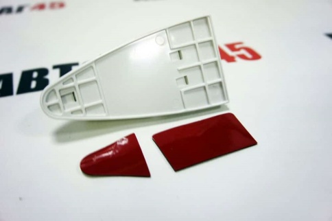 Антенна  Акулий плавник белый светящийся FLD 01   фото 2