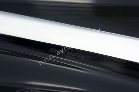 ANVair  дефлекторы окон KIA Rio Киа Рио 2011-2017г хэтчбек комплект 4шт    фото 4