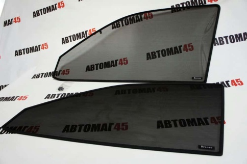 TLT  каркасные шторки на магнитах Toyota Land Cruiser Prado J150 2009-2022г передн 2шт стандарт 10% фото 2