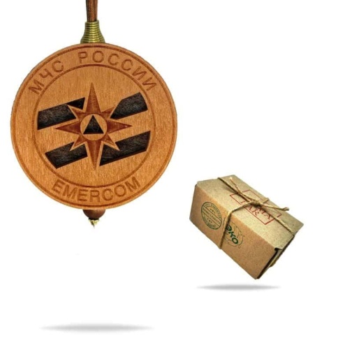 Aroma Bar Ароматизатор подвесной МЧС коричневый фото 4