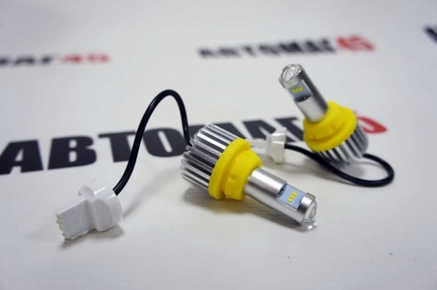 CRILINE  лампа светодиодная Т20 W21W 9CSP 27Вт 5000К 2шт гарантия 6мес    фото 4