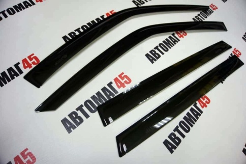 ANVair  дефлекторы окон Daewoo Nexia Дэу Нексия 1994-2016г комплект 4шт    фото 4