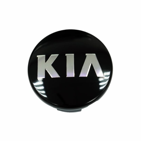 Колпачок ступицы Kia 58/55 черный QY-009 (208238) фото 4
