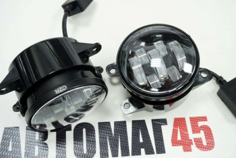 C2R  Фары п/туманные 7 линз LED Vesta Веста Лада X-Ray иномарки LED 50W 5000LM 2шт гарантия 3мес фото 6