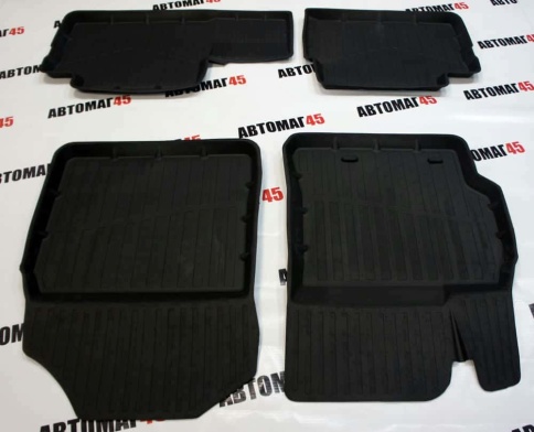Коврики  в салон Toyota Corolla 2007-2013г Toyota Auris 2006-2013г комплект 4шт    фото 5