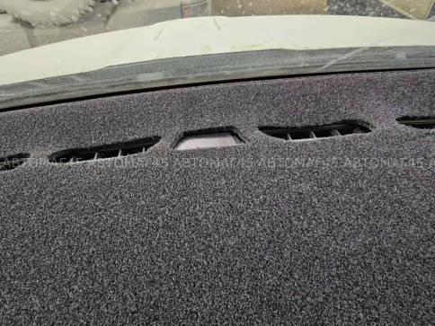 Накидка на панель Skoda Octavia A7 Шкода Октавиа А7 2013-2020г карпет Maximal фото 5