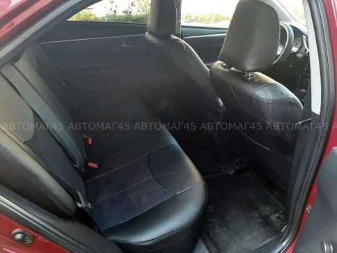 PSV  Авточехлы  Toyota Corolla Тойота Королла 2013-2019г экокожа алькантара черная ромб    фото 6