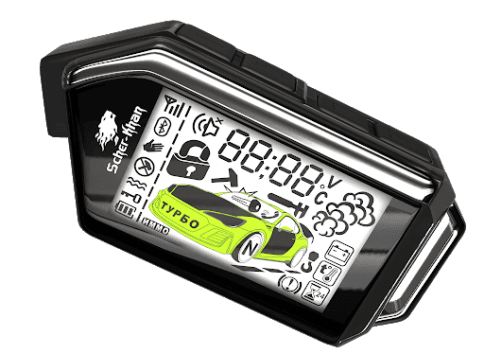 Sher-Khan  Mobicar M10 комплект 2.0 2CAN 2LIN сигнализация автозапуск двусторонняя 1 брелок  фото 4