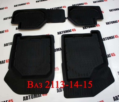 Коврики  в салон ВАЗ 2109 21099 ВАЗ 2113 2114 2115 комплект 4шт    фото 1