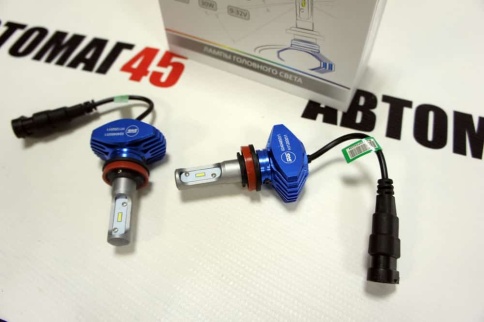 SVS S1  plus чип CSP LED 2шт H11 12В 30W 5000К 4000Lm с обманкой гарантия 5 мес    фото 2