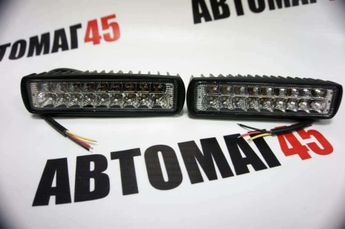Carprofi  фара светодиодная 10-30V функция поворотника 18Вт рабочий свет 1шт гарантия 3 мес   фото 4
