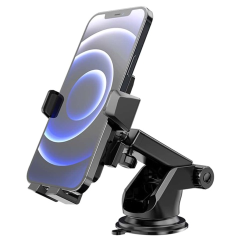 Borofone держатель телефона на лобовое стекло и приборную панель магнитный гравитационный черн CA83 фото 7