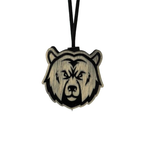 Aroma Bar Ароматизатор подвесной Медведь черно-белый фото 1