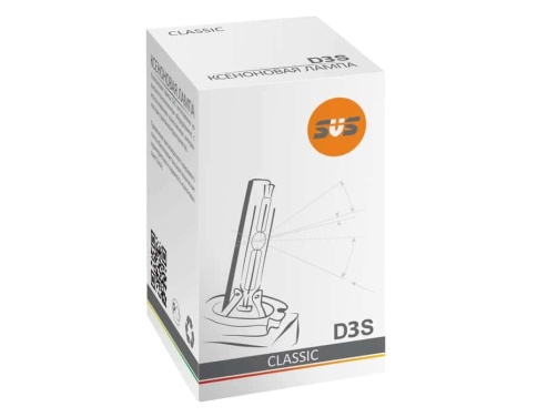 SVS  лампа ксеноновая D3S 4300К classic гарантия 6мес    фото 2